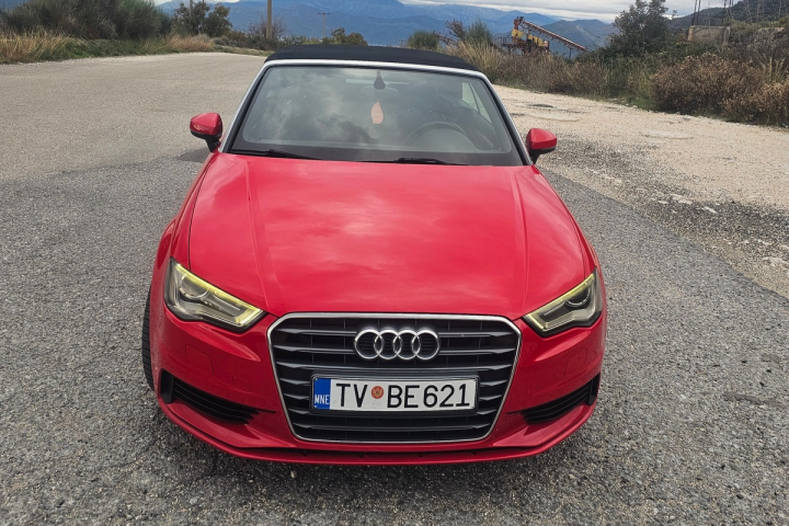 AUDI A3 CABRIO Red