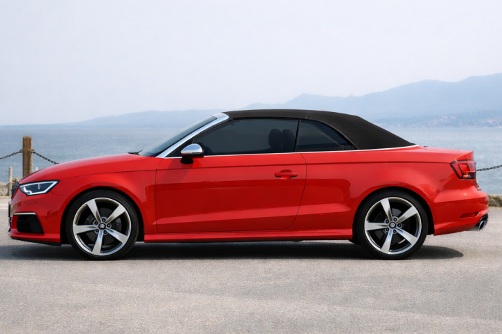 AUDI A3 CABRIO Red